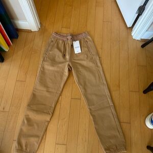 Wilson Tan Jogger Pants NWT